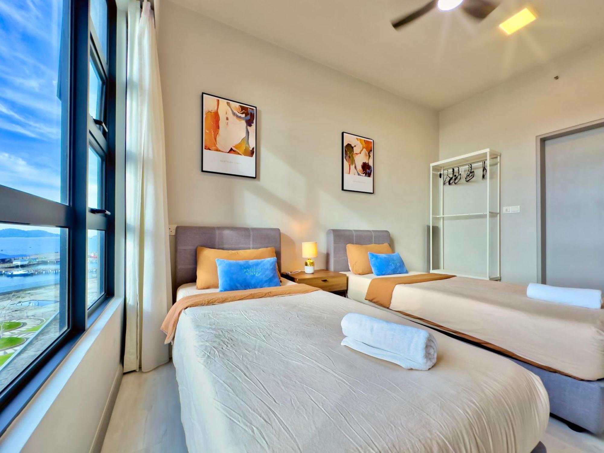 #6 Jesselton Quay City Pads Seaview By Zeluxo Kota Kinabalu Dış mekan fotoğraf